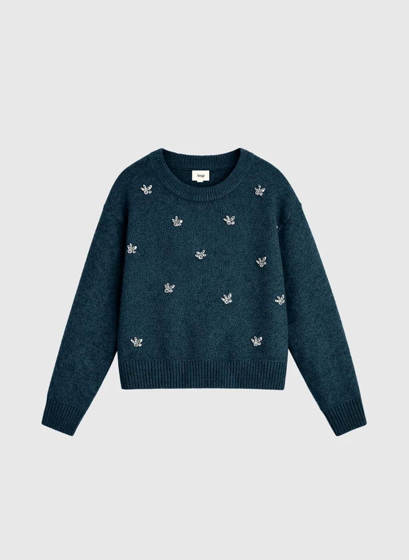 PULL NELISSA indigo