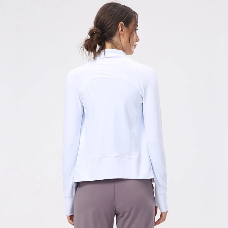 Veste de sport zippée - Blanc