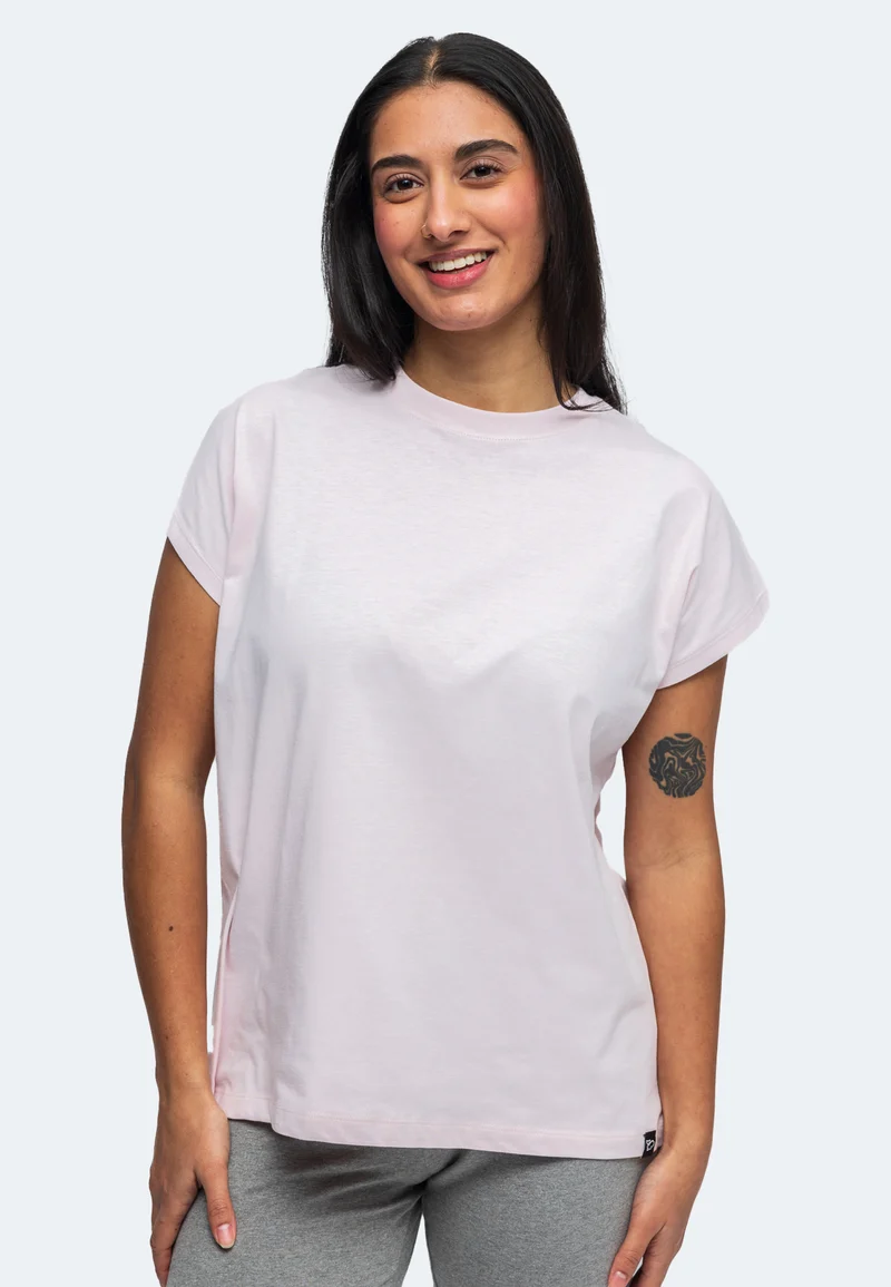 Lady Lola Damen T-Shirt mit angeschnittenen Ärmeln