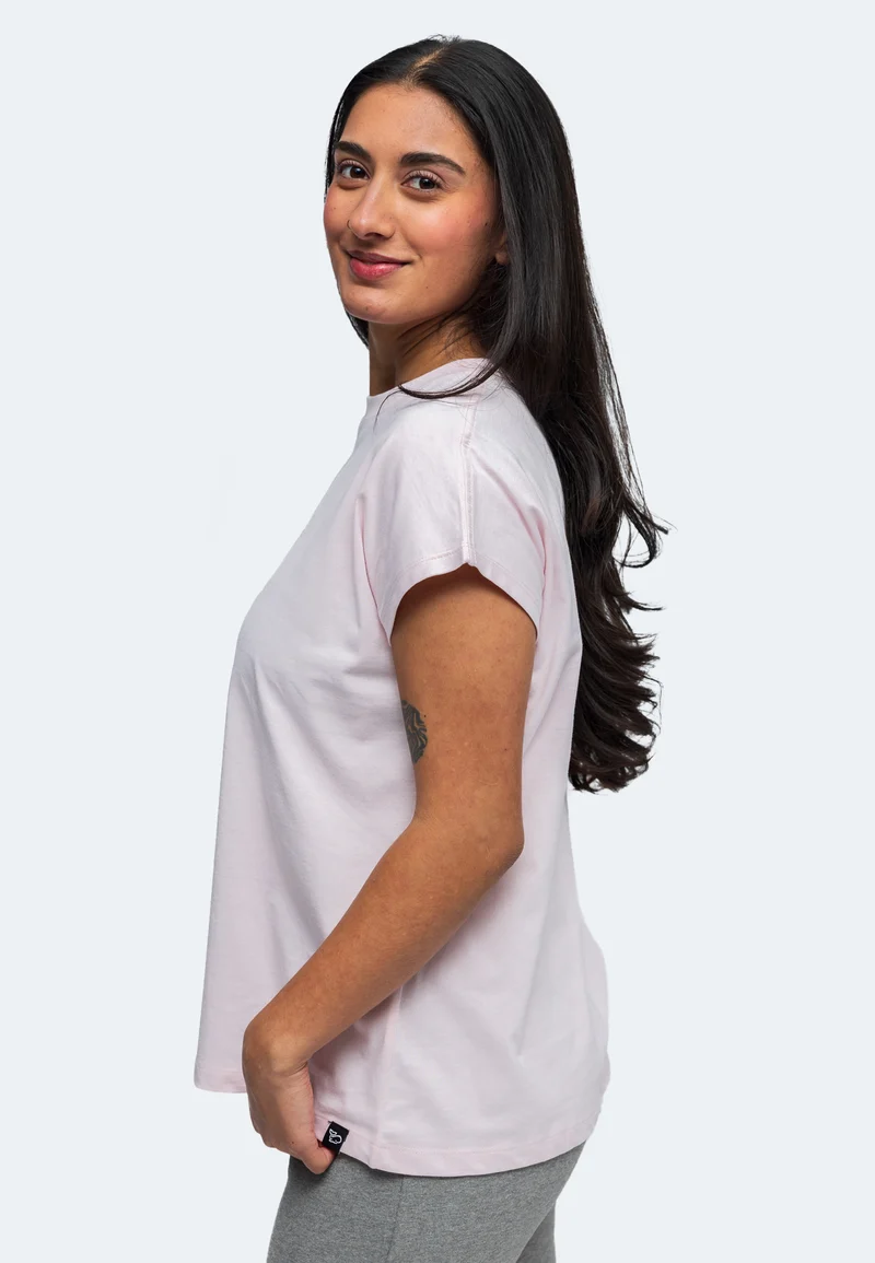 Lady Lola Damen T-Shirt mit angeschnittenen Ärmeln