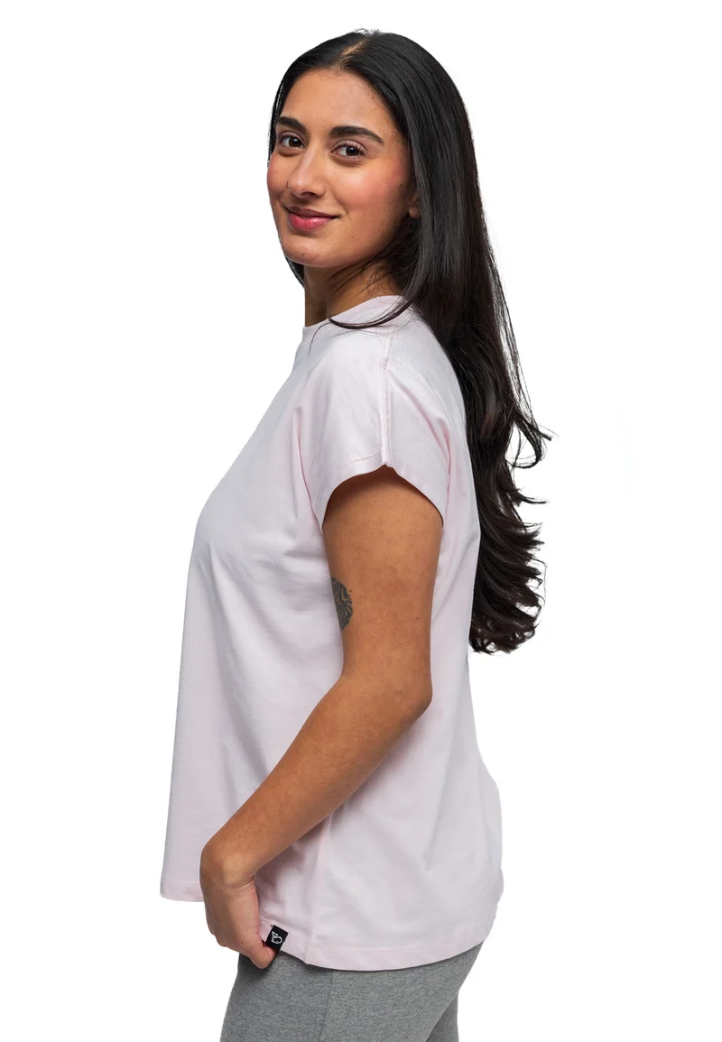 Lady Lola Damen T-Shirt mit angeschnittenen Ärmeln