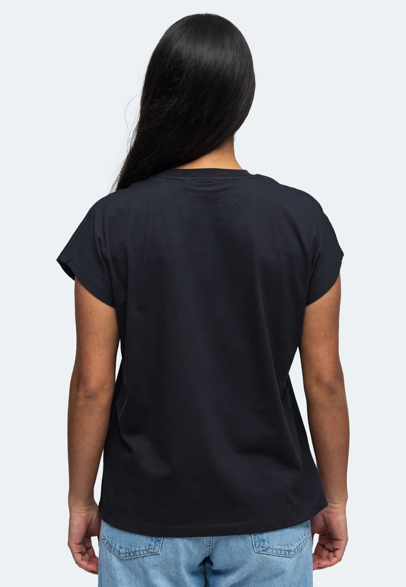 Lady Lola Damen T-Shirt mit angeschnittenen Ärmeln