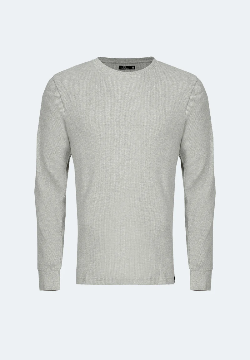 Herren Longsleeve Strickpullover Manuel