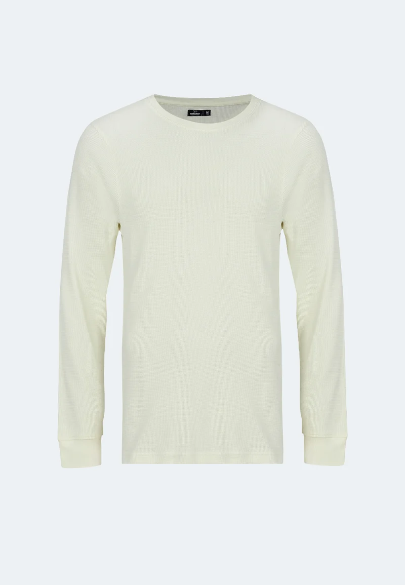 Herren Longsleeve Strickpullover Manuel