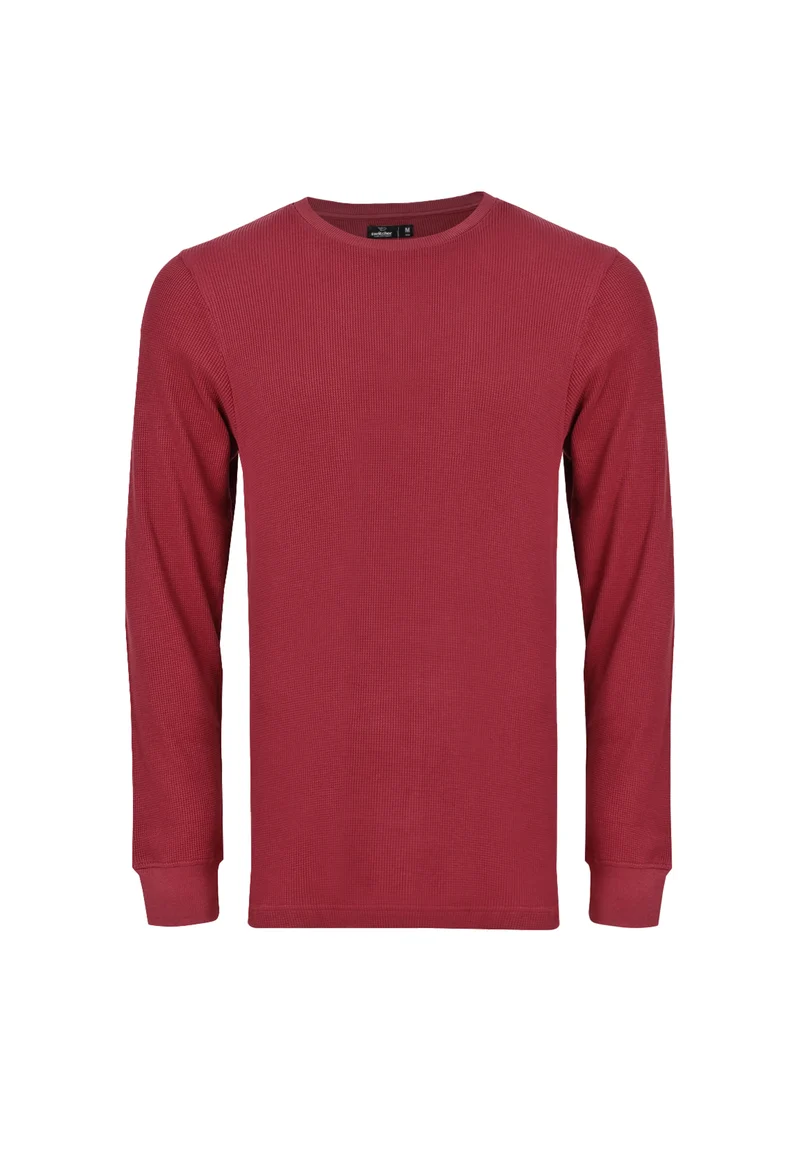 Herren Longsleeve Strickpullover Manuel