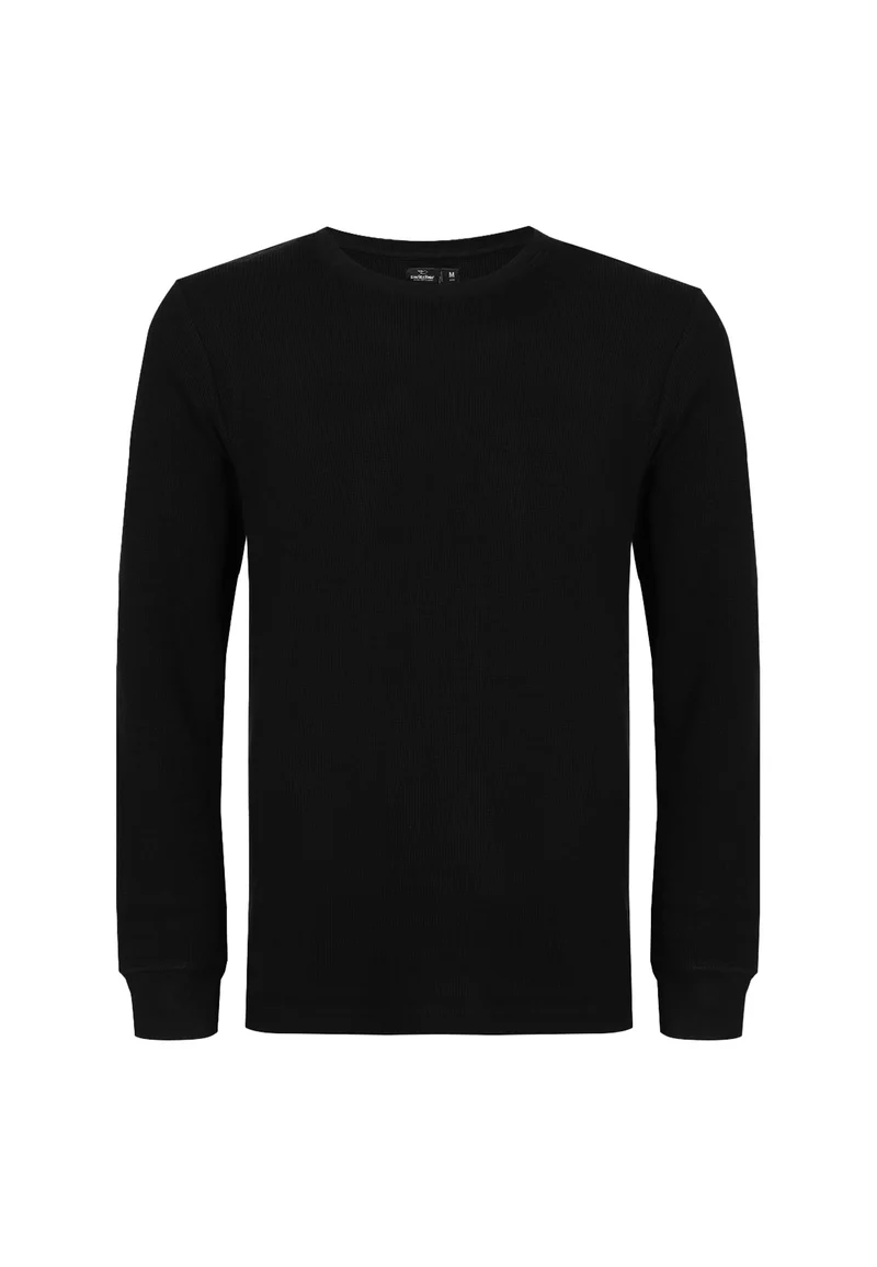 Herren Longsleeve Strickpullover Manuel