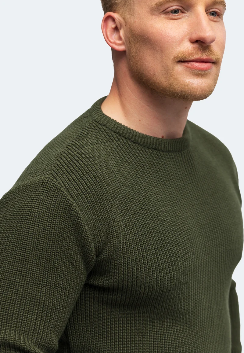 Herren Heavyweight Strick-Sweater Marcus