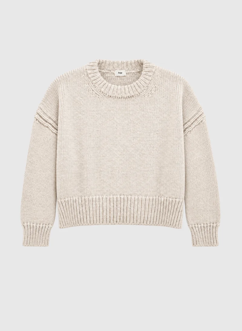 PULL LEVITORIO ecru