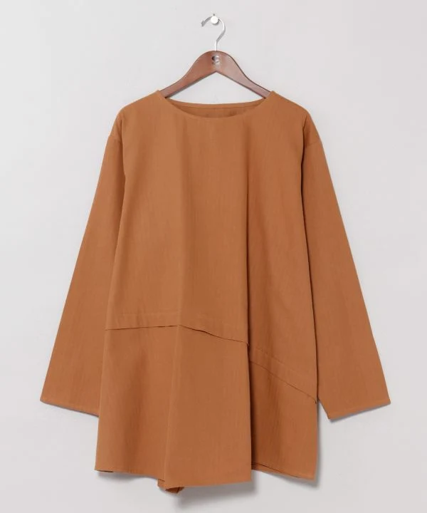 Haut oversize en coton à chevrons pour homme