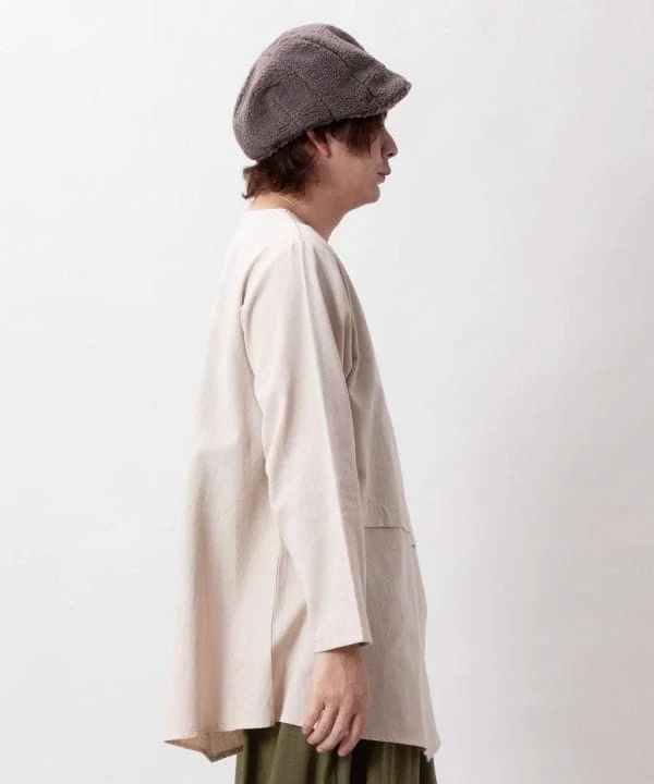 Haut oversize en coton à chevrons pour homme