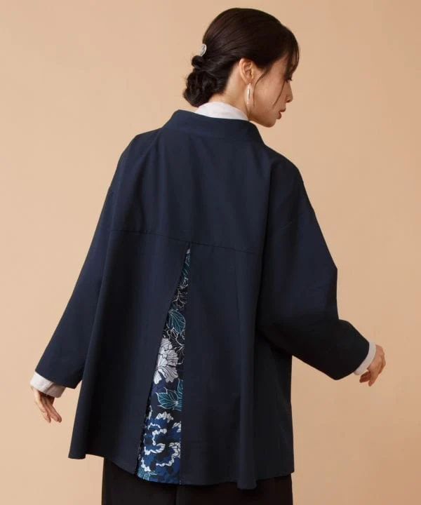 Hakkake Floral Moderne Kimono Comme Pull