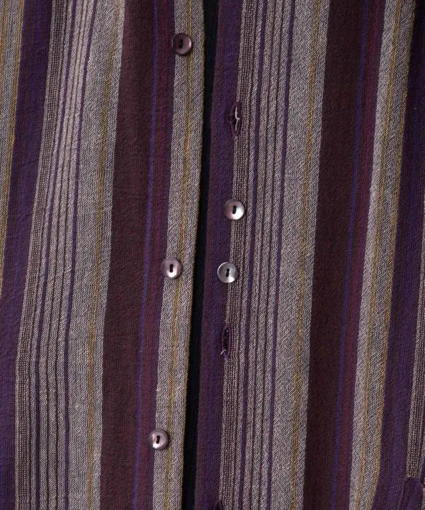 Chemise longue unisexe en coton tissé