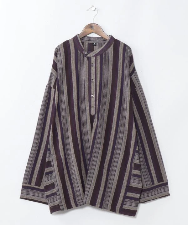 Chemise Kurta en coton tissé pour homme