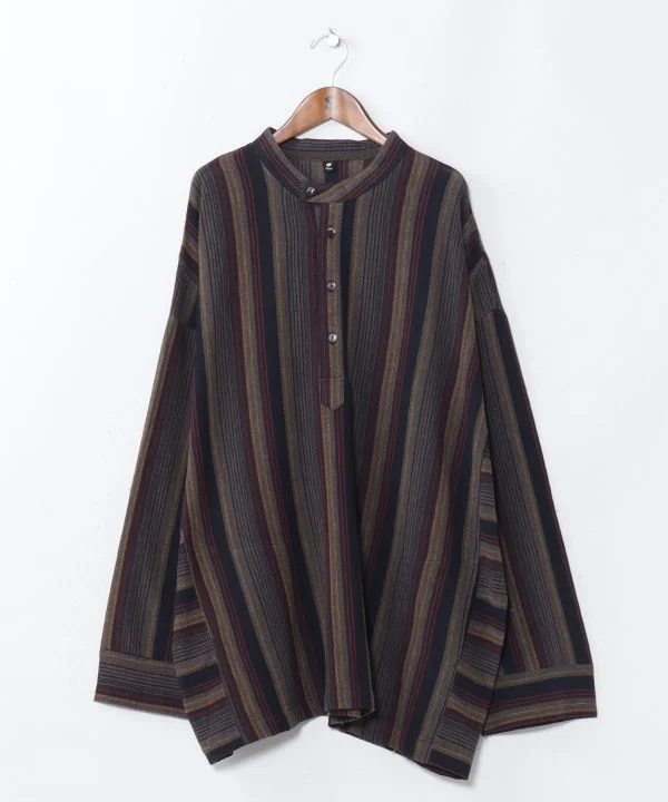 Chemise Kurta en coton tissé pour homme