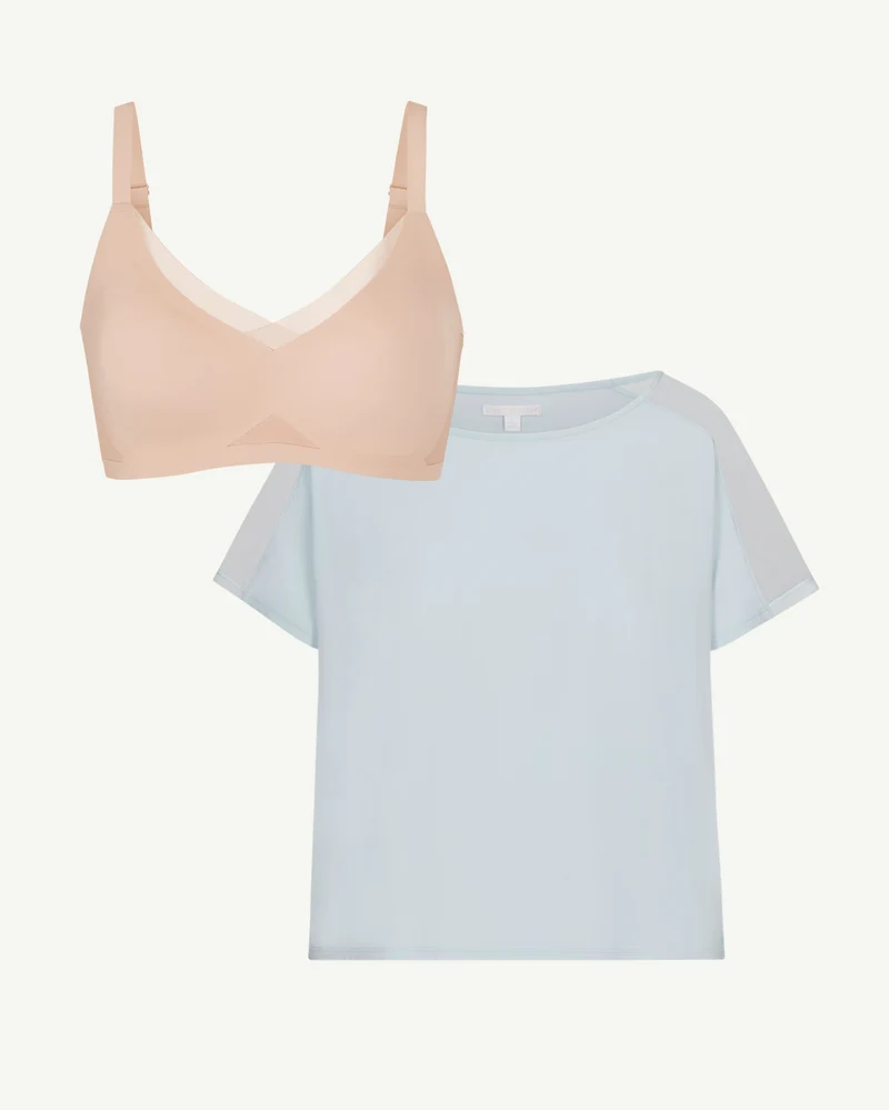 CrossOver Bra + Free Sleep Top