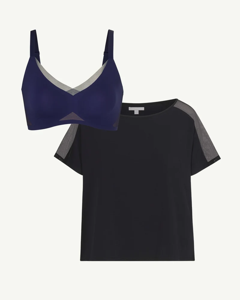CrossOver Bra + Free Sleep Top