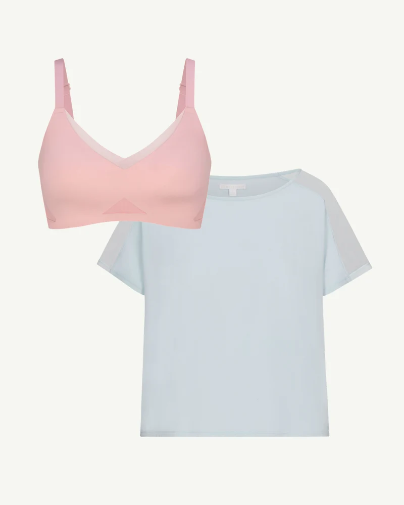 CrossOver Contour Bra + Free Sleep Top
