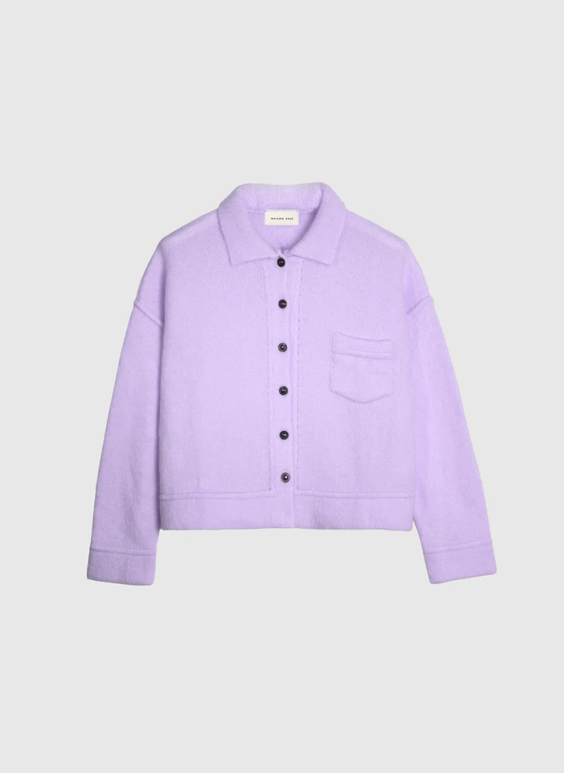 GILET BREMISE light purple