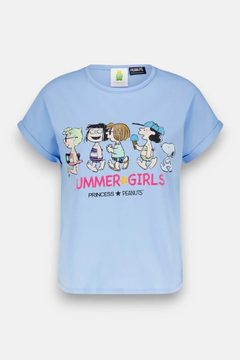 T-shirt Peanuts été filles