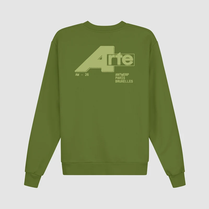 T-shirt à col rond City - Vert