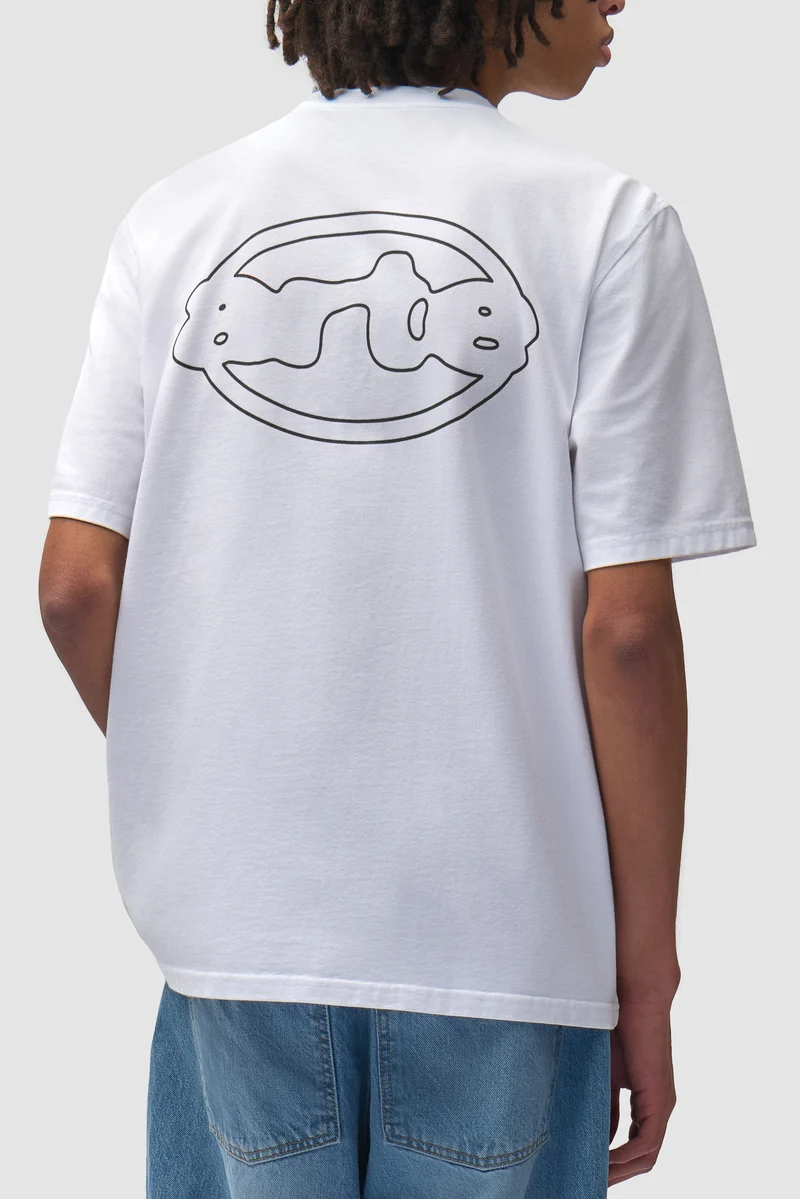 T-shirt à emblème - Blanc