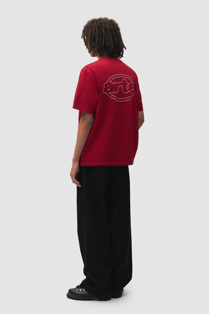 T-shirt Emblem - Rouge