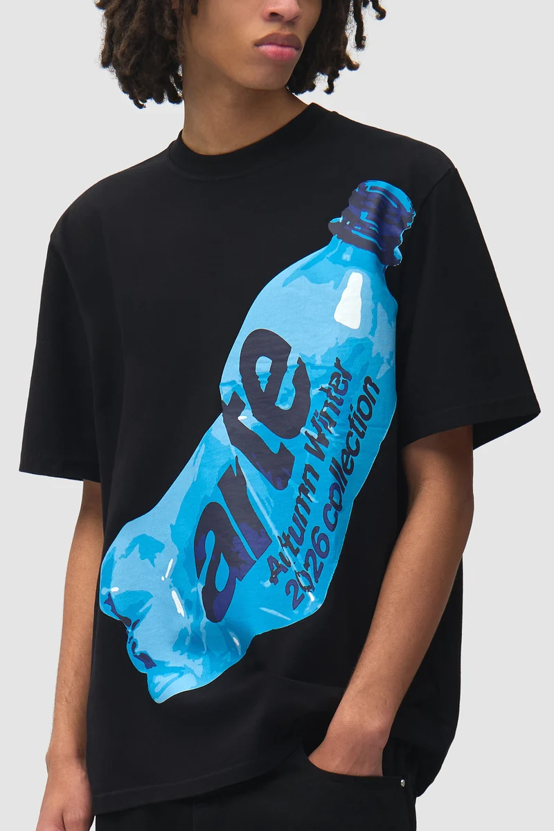 T-shirt à usage unique - Noir