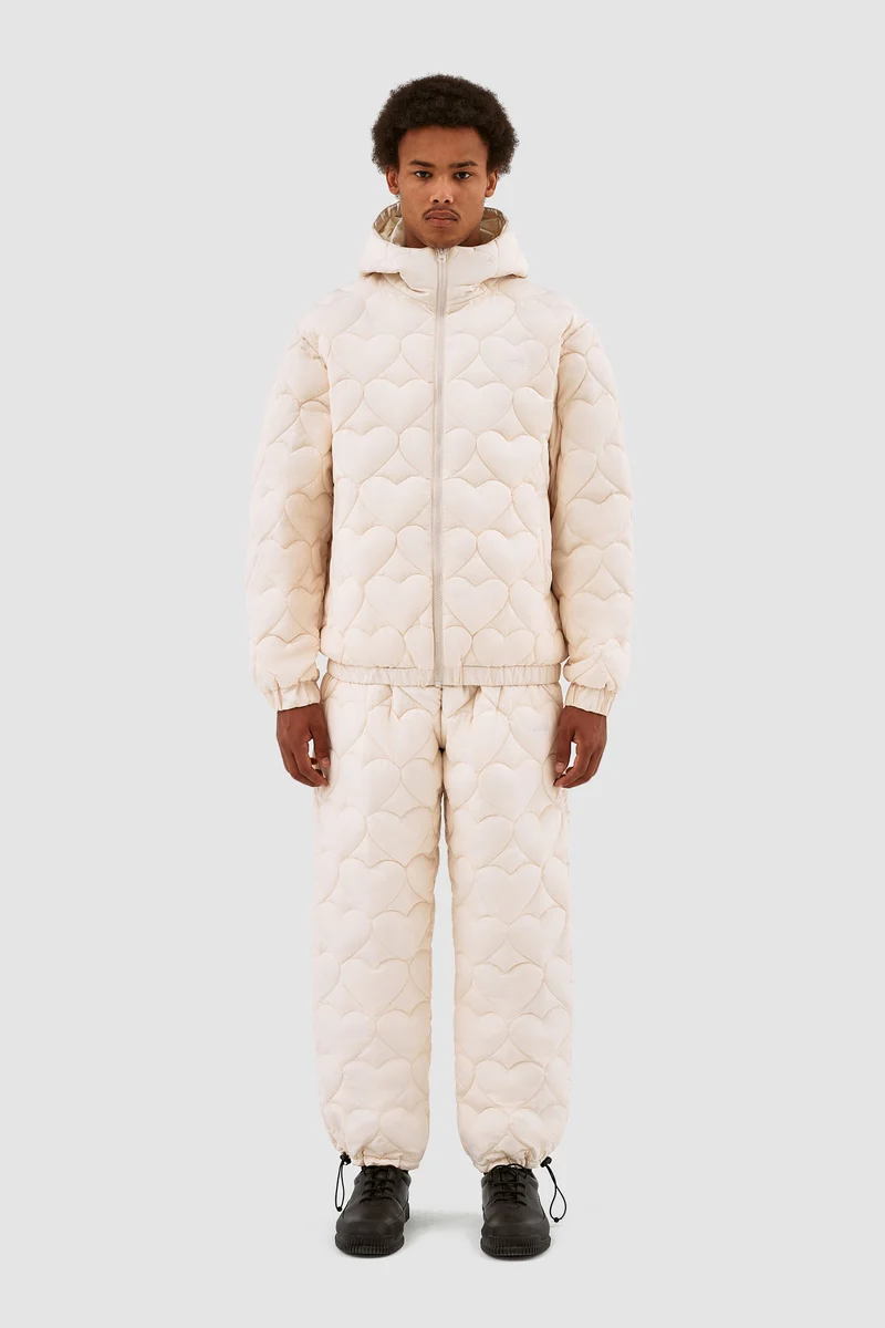 Veste polaire Joey Heart - Crème