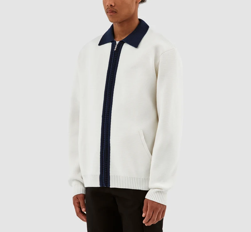 Cardigan Keler Conrast - Blanc