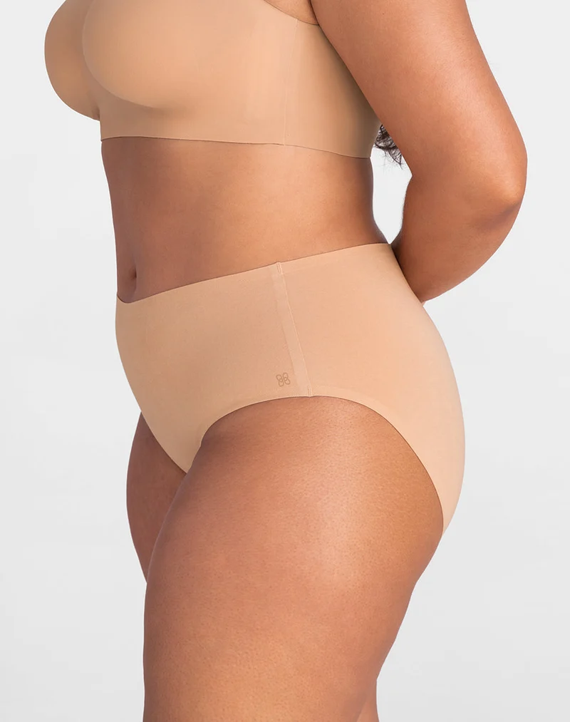 SoftForm Cotton High-Rise Brief
