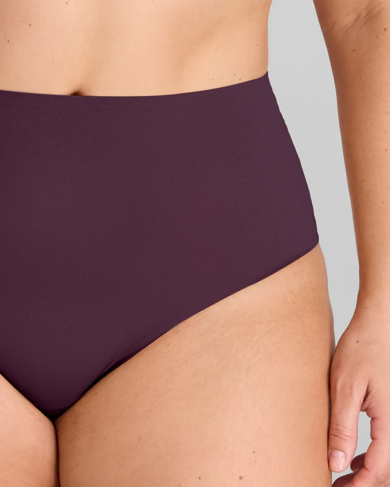 SoftForm Cotton High-Rise Brief