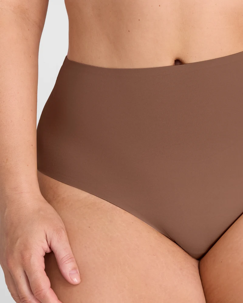 SoftForm Cotton High-Rise Brief