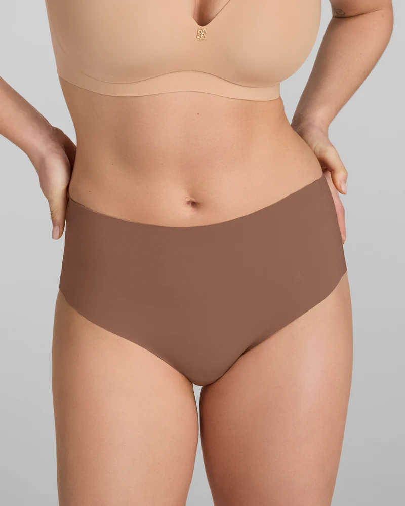 SoftForm Cotton High-Rise Brief