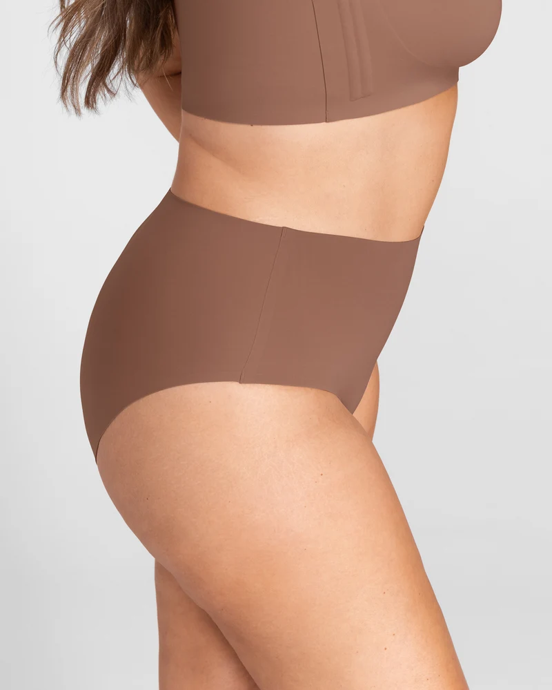 SoftForm Cotton High-Rise Brief
