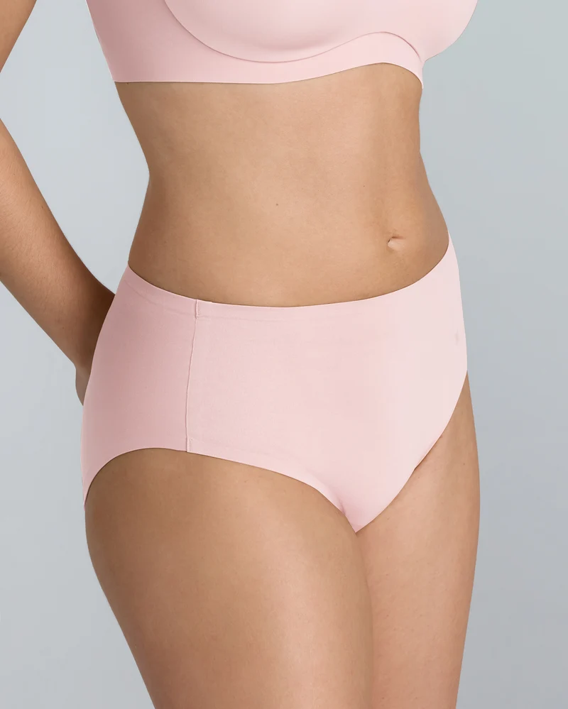 SoftForm Cotton High-Rise Brief