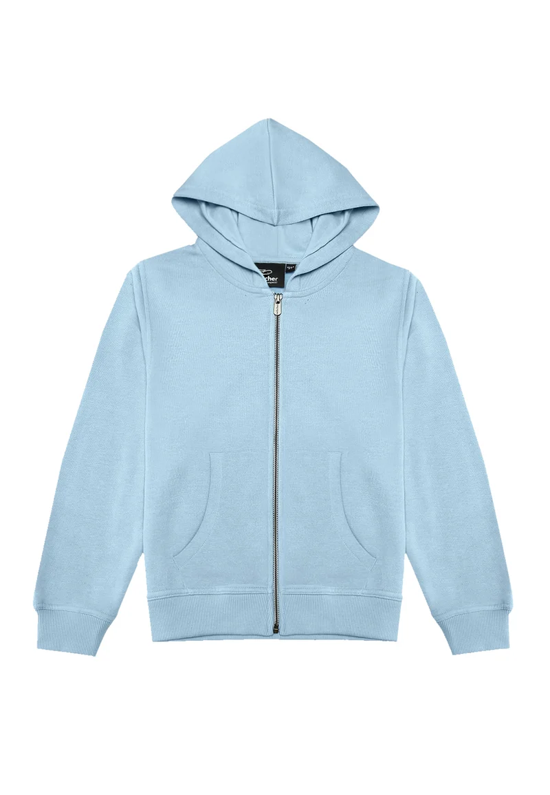 Kinder Zip Hoodie Bruce 100% Bio Baumwolle