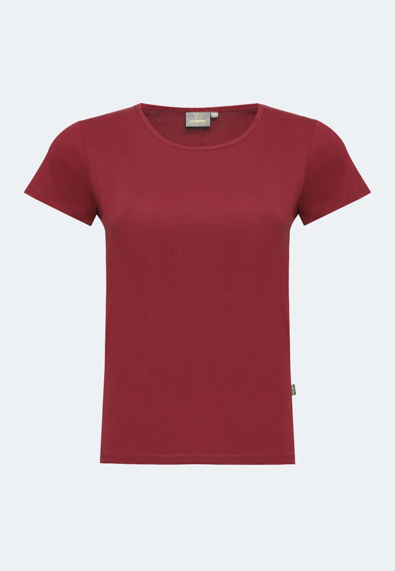 2850 Sally – Nachhaltiges Damen Rib T-Shirt mit Rundhals