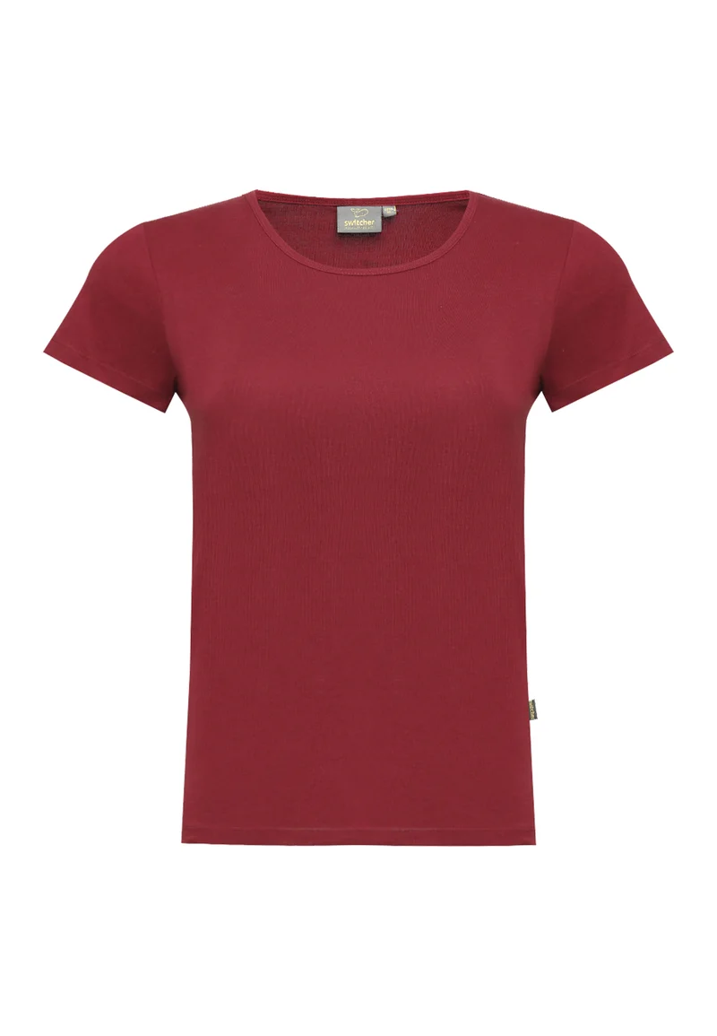 2850 Sally – Nachhaltiges Damen Rib T-Shirt mit Rundhals