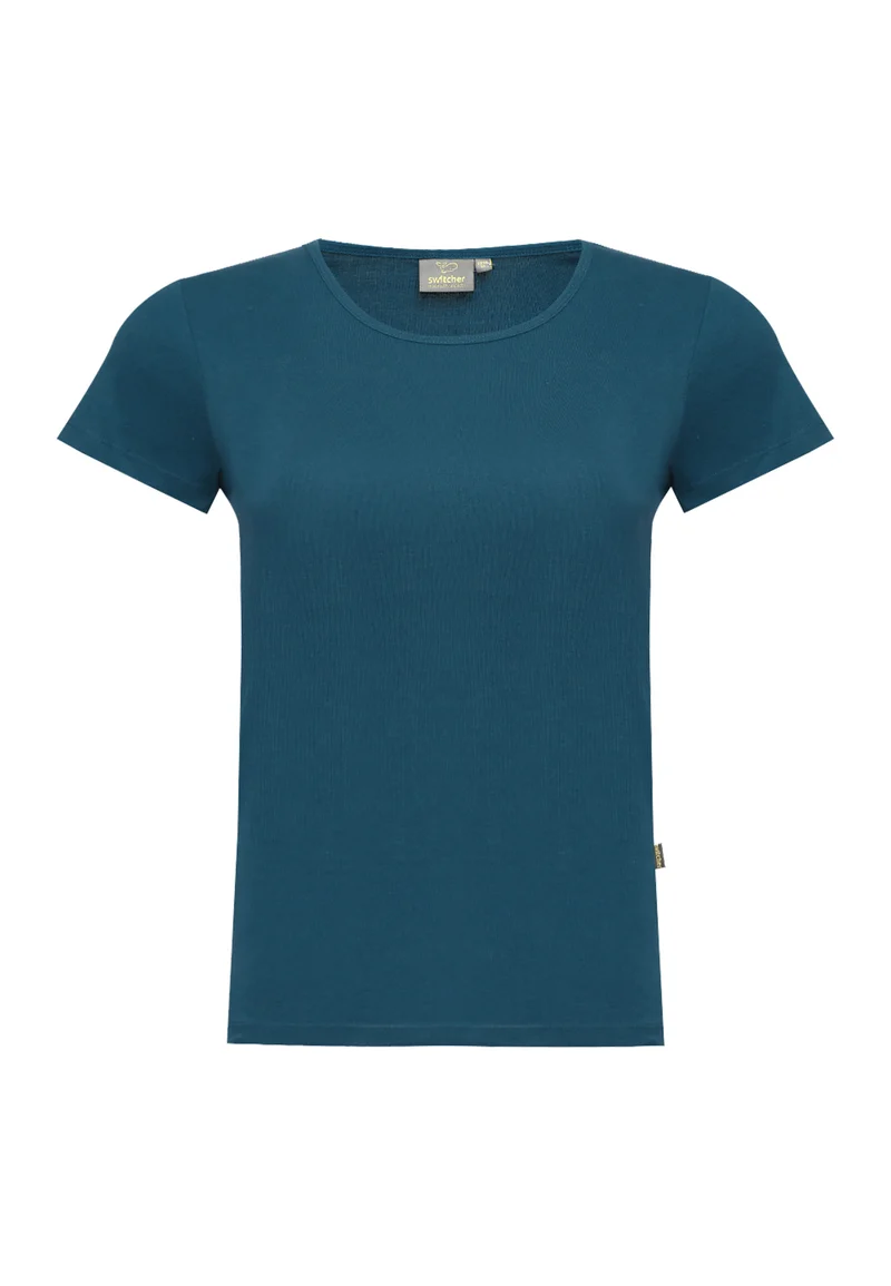 2850 Sally – Nachhaltiges Damen Rib T-Shirt mit Rundhals