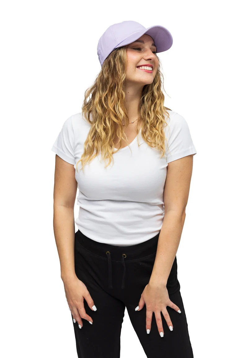 2850 Sally – Nachhaltiges Damen Rib T-Shirt mit Rundhals