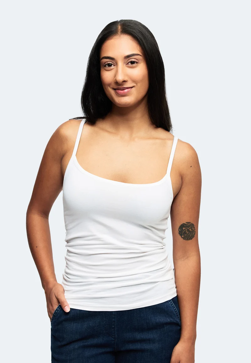 2010 Muriel – Stretch Spaghetti Top Damen