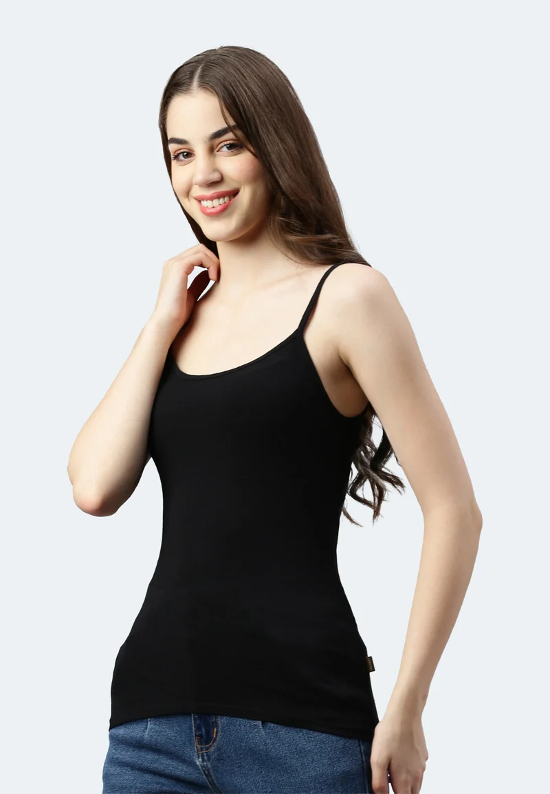 2010 Muriel – Stretch Spaghetti Top Damen