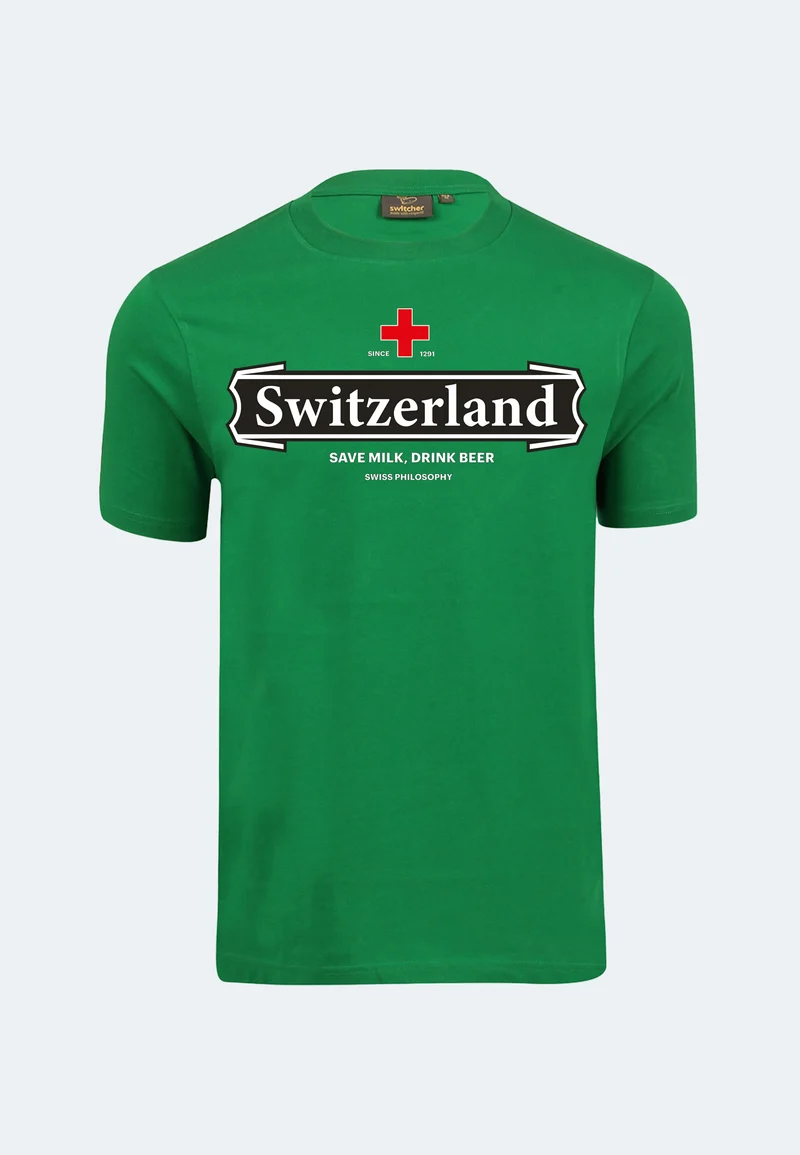 T-Shirt Switzerland Beer