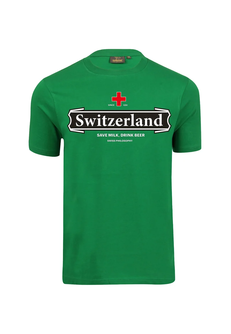 T-Shirt Switzerland Beer