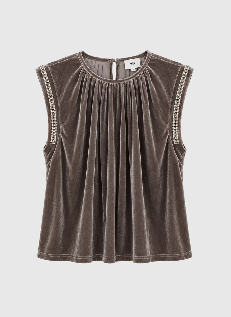 DEBARDEUR AMELINA argent