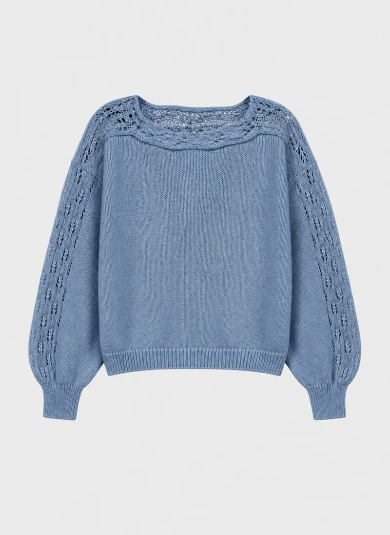 PULL LUCINDY denim