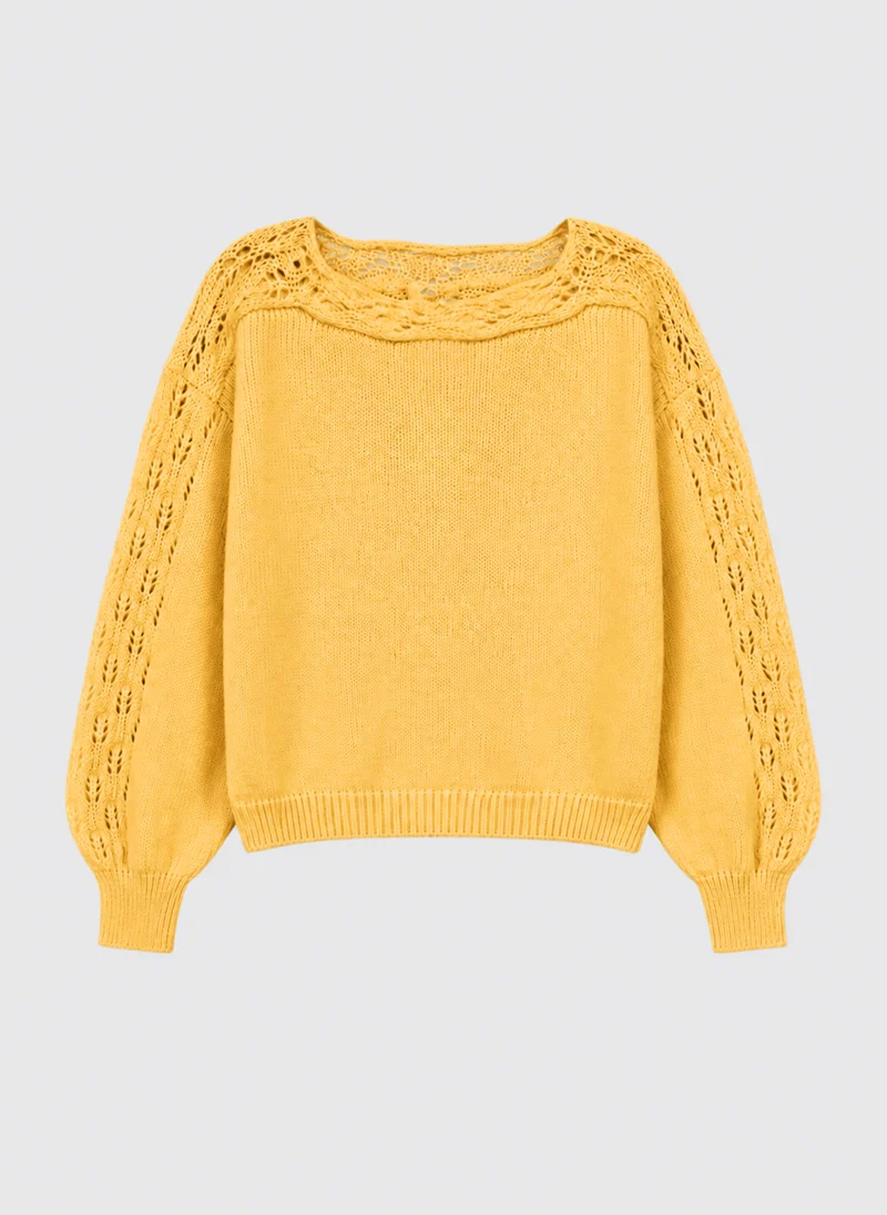 PULL LUCINDY jaune
