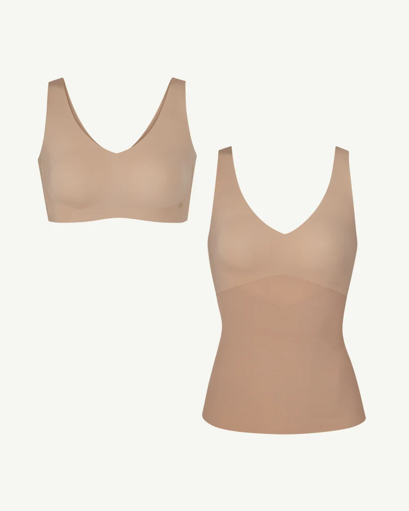 SoftForm Pullover Bra + LiftWear Tank Bundle