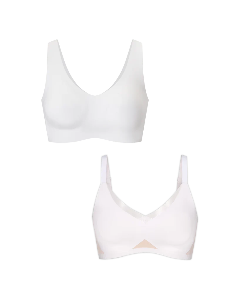 SoftForm Pullover Bra + CrossOver Bra Bundle