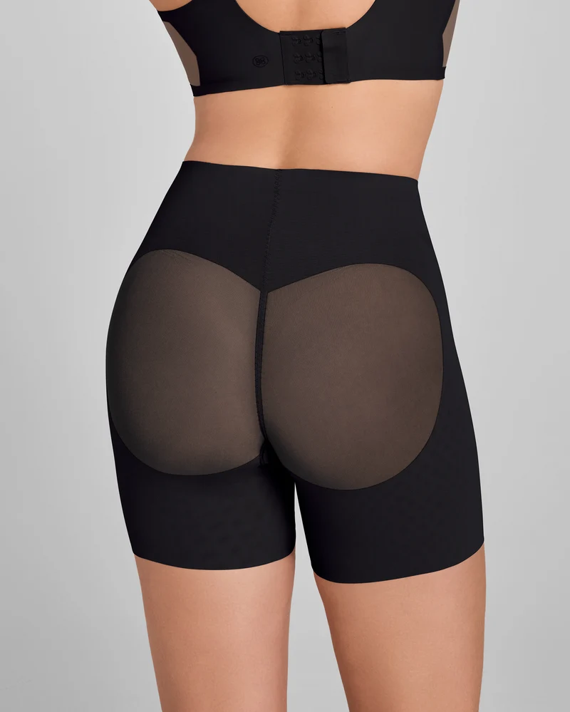 MeshSculpt Mid-Waist Short
